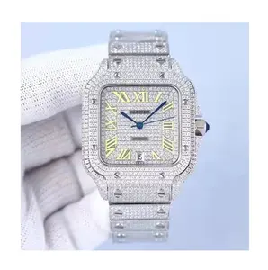 Top Quality Luxury Design From International Brand Real 9K 10K 14K 18K Gold Watch for Men's Women's In Birthday Gift