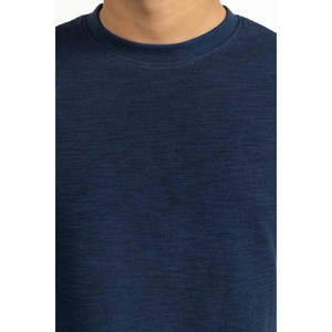 Camiseta de Hombre de Corte Regular, Tejida, 100% Algodón Ecológico, 300g de Peso, Transpirable, Etiqueta Personalizada, Fabricante OEM ODM - Product Image 2