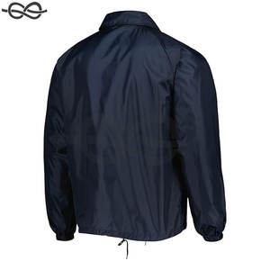 เสื้อแจ็คเก็ตกันลมสำหรับผู้ชายเสื้อโค้ทแบบคลาสสิคมีสไตล์น้ำหนักเบาสามารถปรับแขนเสื้อได้กระเป๋าหน้า - Product Image 3