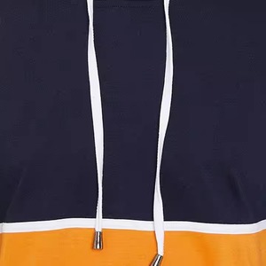 Sweat à capuche en molleton de coton brodé pour homme, style streetwear hiver, vente chaude, personnalisable, uni - Product Image 6