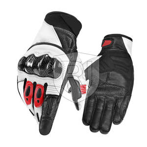 Gants de moto en cuir de haute qualité avec écran tactile respirant Caractéristique Nouvel accessoire high-tech tendance - Product Image 1