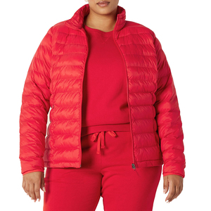 Women's Lightweight Stand Collar Puffer Jacket Breathable Warm <b>Down</b> Winter Outwear Regular Fit For 2026 Custom Logo Jacket - Product Image 1