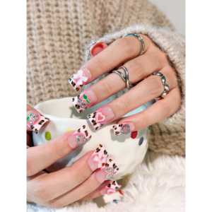 Charme pour ongles à presser Rose Safari - Product Image 4