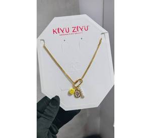 Conjunto de colgantes de moda para niñas y mujeres, color dorado, estilo vintage, diseño y tamaño personalizados, estilo vintage - Product Image 1