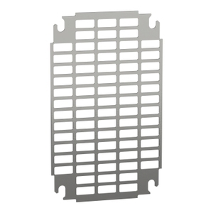 Per SCHNEIDER ELECTRIC NSYMR32 Piastre Perforate Monoblocco 320x200mm Perforazioni Universali 11x26mm Strumento Elettronico - Product Image 1
