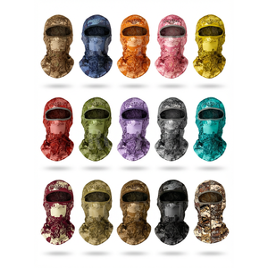 Masque de balaclava en camouflage numérique streetwear, couvre-visage intégral, capuche respirante, protection contre le soleil et le ski en plein air, masques de balaclava pour le visage - Product Image 1