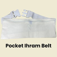Set di Asciugamani Ihram per Uomo di Alta Qualità, Anti-restringimento, in Poliestere 100%, Casual, 5 Pezzi, Personalizzabile, per Tutte le Stagioni, Umrah