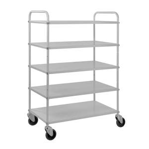Carros Metálicos Sostenibles Zero Grey K4124, Construcción de Acero Inoxidable - Product Image 1