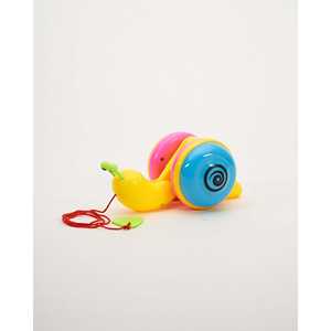 Perfect <b>Pull</b> <b>Along</b> Snail <b>Toy</b> with Musical Feature Educational Plastic <b>Toy</b> for Kids Playtime Fun - Product Image 1
