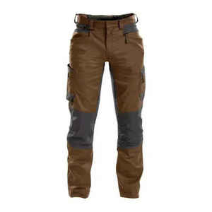 Pantalones de Trabajo Personalizados al por Mayor, Pantalones Anchos de Mezclilla Resistentes, Pantalones Cargo de Trabajo para Hombre - Product Image 3