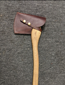 Gaine en cuir pur faite à la main, couteaux cousus à la main de haute qualité, y compris changement de lame de style bouton poussoir OEM - Product Image 3