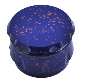 Four-Layer 55mm Zinc Alloy Snowflake Matte Herb Grinder Aluminum herb grinder price products - Product Image 1