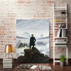 ซี.ดี. ฟรีดริช ภาพพิมพ์ศิลปะ นักเดินทางเหนือทะเลหมอก - Product Image 2