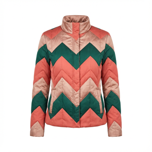 Veste matelassée en toile pour homme sur mesure, imperméable, respirante, pour la randonnée en plein air, plusieurs couleurs, logo sur le devant, 2026 - Product Image 2