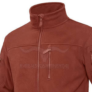 Chaqueta Polo profesional ajustada para hombre, ropa informal gruesa para exteriores con logotipo personalizado, estilo callejero para invierno - Product Image 5