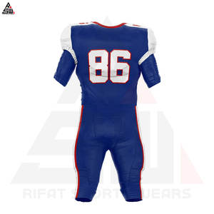 Quantité minimale de commande bas Logo d'impression numérique personnalisé respirant à manches courtes uniforme de football américain vêtements de sport en gros sur mesure - Product Image 6