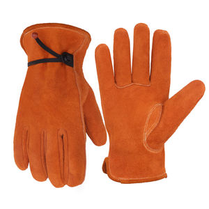 Gants de conduite très exigeants en cuir confort en cuir gants de soudage résistance à l'arrivée gants de conduite raisonnables chaleur - Product Image 1