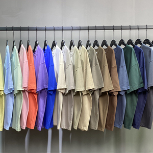 Camiseta OEM de gran tamaño con estampado de hojaldre para hombre, ropa de calle personalizada, Camiseta de algodón, camiseta de moda con diseño elevado en 3D - Product Image 2