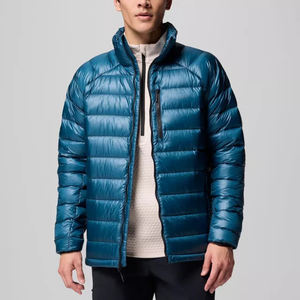 แจ็กเก็ตขนเป็ดน้ำหนักเบา, เสื้อโค้ทขนเป็ดใส่สบายทนทานต่อลมเสื้อแจ็คเก็ตบุสองชั้นสำหรับผู้ชายผู้หญิง - Product Image 3