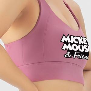 ชุดบรา2ชิ้นระบายอากาศได้ดีสำหรับผู้หญิงขนาดใหญ่พิเศษชุดบราเล่นกีฬาออกกำลังกายเล่นฟิตเนสโยคะผ้าสแปนเด็กซ์/ ไนลอนด้านหน้าแห้งเร็ว - Product Image 2