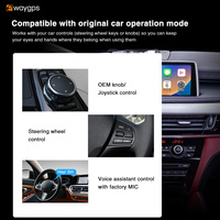 جهاز فك تشفير لاسلكي من Ewaygps لنظام CarPlay وAndroid Auto مع خاصية Mirrorlink لسيارات BMW EVO مع شحن مجاني