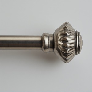 Poteau de rideau en métal unique à charme classique Design moderne Glissière de construction en aluminium durable Couleur facilement personnalisable pour la maison - Product Image 1