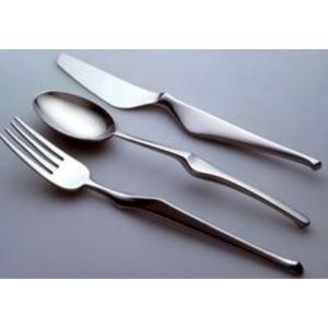 Classic Stainless Steel Flatware <b>Set</b> with Polished Edges and Durable Construction for Modern and Traditional Kitchens - Product Image 1