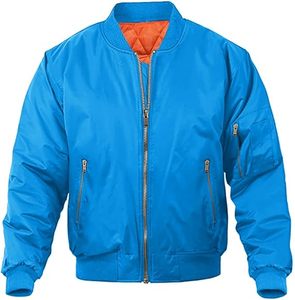 Chaqueta Bomber Personalizada de Primera Calidad, Opciones de Nailon Satinado, Bordado Impreso, Fabricación OEM/ODM, Pedidos al por Mayor, Resistente al Viento - Product Image 4