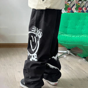 Pantalones de snowboard holgados de esquí de gran tamaño John Snow para hombre, polaina de cintura impermeable con cordón - Product Image 1