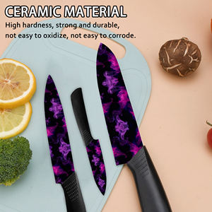 Cuchillo de Chef de Entrega Rápida, con Revestimiento Cerámico, de Plástico, Ambidiestro, Apto para Lavavajillas, Herramienta de Cocina, Venta al por Mayor, Envío Gratis - Product Image 4
