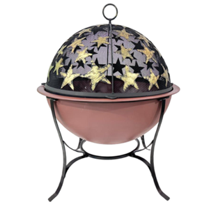 Top Trending Metal <b>Fire</b> <b>Pit</b> Durable & Portable Outdoor Heating Perfect for Patio Garden & Outdoor Gatherings - Product Image 1