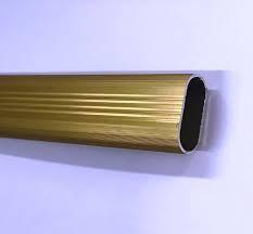 High Quality LUIGGI Detachable Oval Gold Color Closet <b>Bar</b> High-<b>end</b> Closet Accessories - Product Image 3