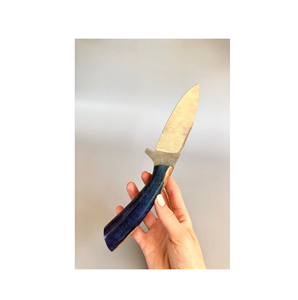 Cuchillo de resina y madera color verde Cucharas para servir Cuchillo de mantequilla Diseño Cuchillo de queso de resina - Product Image 2