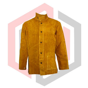 Gants de travail en cuir, protection contre le feu, résistants à la chaleur, pour pompiers, soudage, respirants, résistants aux déchirures, durables, gants de sécurité - Product Image 3