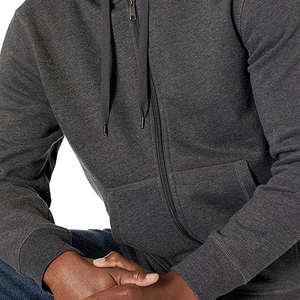 Sudadera con Capucha y Cremallera Bordada para Hombre, Nueva Colección de Invierno, Personalizable, de Forro Polar Transpirable de Alta Calidad - Product Image 4