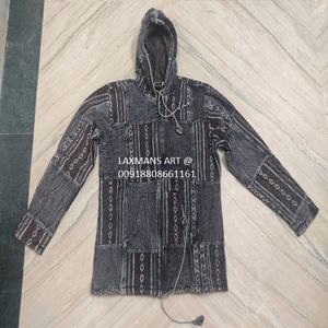 Chaquetas de invierno de algodón con capucha de la India con cremallera chaquetas de invierno de algodón teñido chaquetas de retazos chaqueta nepalí - Product Image 2