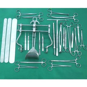 Y tế phụ khoa cắt bỏ tử cung thiết lập cho phụ nữ phẫu thuật cắt bỏ tử cung dụng cụ phẫu thuật thiết lập của 39 pcs với hộp - Product Image 3