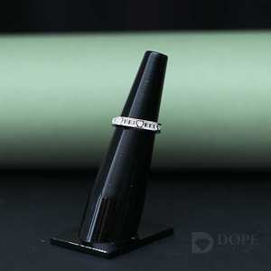 Baguette moderno Lab Creado Moissanite Cut Ring Unisex para acero inoxidable para cada ocasión especial - Product Image 1