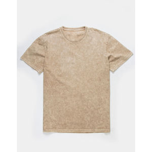 T-shirt homme nouvelle mode T-shirt personnalisé délavé à l'acide pour hommes T-shirt d'été surdimensionné uni 100% coton délavé à l'acide pour hommes - Product Image 5