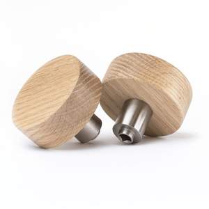 Boutons en bois, style simple, boutons ronds en bois pour meubles, tiroirs, armoires, taille personnalisée pour la vente - Product Image 6