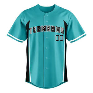 Camisetas de Béisbol Unisex Personalizadas al por Mayor, Bordado, Impresión por Transferencia de Calor, Transpirables, que Absorben la Humedad, Opciones de Tallas Grandes - Product Image 1