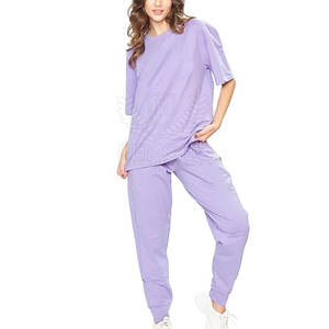 Survêtement d'été élégant pour femmes pour la gym Survêtement d'été en coton pour femmes parfait pour le voyage - Product Image 1