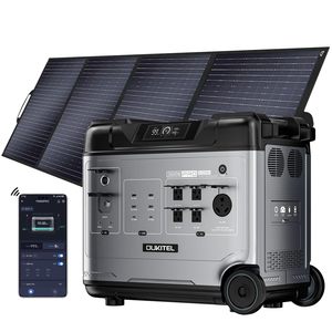 สถานีพลังงานแบบพกพาความจุสูงรุ่นใหม่ 5120Wh พร้อมแผงโซลาร์เซลล์ 2×400W – เครื่องกำเนิดพลังงานแสงอาทิตย์ LiFePO4 2200W - Product Image 3