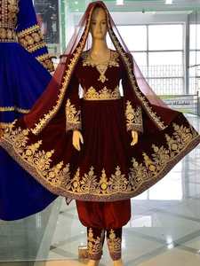 ชุดกูชีอัฟกันสำหรับผู้ใหญ่ ชุดชนเผ่าดั้งเดิมของชาวอัฟกานิสถาน ชุดสัลวาร์ คามีซ ชัลวาร์ จากอัฟกานิสถาน - Product Image 2