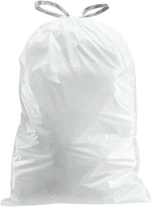 Bolsas de Basura con Cordón Compatibles con el Código H de Plasticplace, 8-9 Galones, 30-35 Litros, 18.5x28 Pulgadas, 200 Unidades, Resistentes - Product Image 5