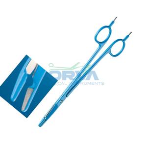 Ciseaux chirurgicaux d'hôpital d'acier inoxydable de ciseaux électriques bipolaires chirurgicaux de habillage avec la goupille électrique - Product Image 2