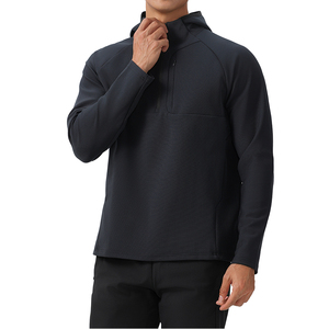 2025 Logo personnalisable hommes Smart décontracté sport à capuche haute qualité polaire veste fermeture éclair poche Slim Fit grande taille imprimé - Product Image 4