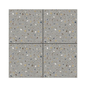Venta Caliente de Baldosas de Terrazo de Cerámica de Gran Formato, Baldosas de Terrazo de Color, Baldosas de Tienda de 600x600, Baldosas Antiguas de Gran Formato - Product Image 5