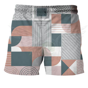 Pantalones cortos deportivos para gimnasio con etiqueta personalizada, secado rápido, 100% algodón, patrón sólido, estilo informal, hechos en Pakistán para correr y hacer ejercicio - Product Image 2