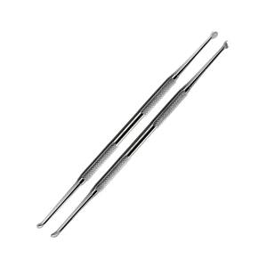 Curettes chirurgicales dentaires manuelles en plastique et en acier pour le nettoyage et le remplissage des dents. - Product Image 2